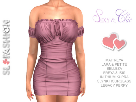 Second Life Marketplace - [SL Fashion] - SCANDAL - DRESS - 33 - 27